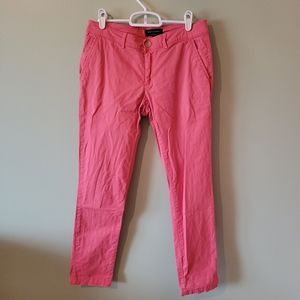 Banana Republic ankle length pink pants size 2